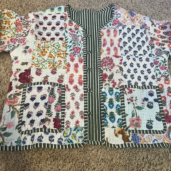 Reversible patchwork jacket - Picture 7 of 10